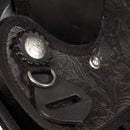 Western Saddle Headstall & Breast Collar Leather Brown/Black Multi Sizes