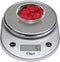 Digital Multifunction Kitchen and Food Scale, Elegant Chrome Grey