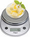 Digital Multifunction Kitchen and Food Scale, Elegant Chrome Grey