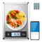 Digital Food Scale, Kitchen Scale for Baking, Cooking and Coffee with Nutritional Calculator for Keto, Macro, Calorie and Weight Loss with Smartphone App, Stainless Steel