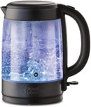 Russell Hobbs Brooklyn Glass Kettle, Black, RHK172BCH Matte Black