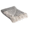 DII Rustic Farmhouse Cotton Diamond Blanket Throw with Fringe for Chair, Couch, Picnic, Camping, Beach, & Everyday Use, 50 x 60 - Double Diamond Mineral Contemporary Mineral
