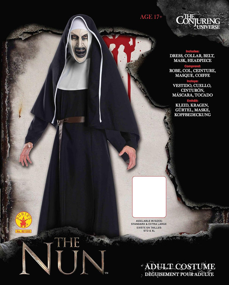 Rubie's mens The Nun Movie the Nun Deluxe Costume, As Shown, Standard UK