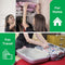 Vacuum Storage Bags - Pack of 20 (5 Jumbo + 5 Large + 5 Medium + 5 Small) ReUsable with free Hand Pump for travel packing | Best Sealer Bags for Clothes, Duvets, Bedding, Pillows, Blankets, Curtains 20 Bags - 5J + 5L + 5M + 5S