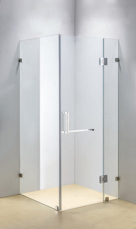 1200 x 900mm Frameless 10mm Glass Shower Screen By Della Francesca