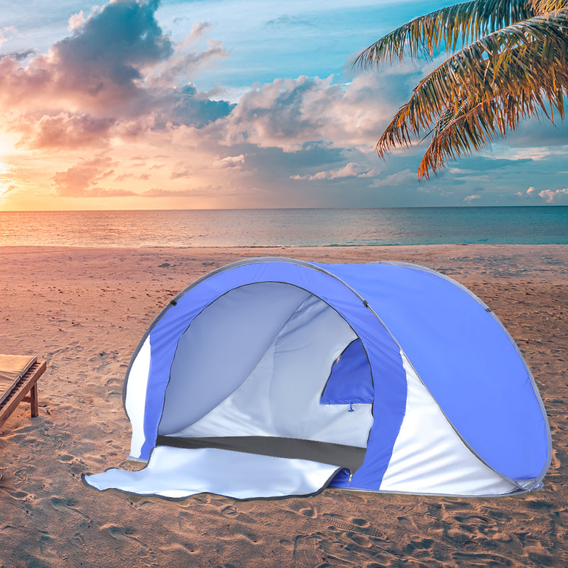 Mountview Pop Up Tent Beach Camping Tents 2-3 Person Hiking Portable Shelter