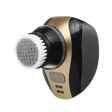 5 in 1 Power Display USB Rechargeable 6 Heads Bald Head Shaver Electric Hair Trimmer Clipper Facial Massager Cleaning Brush