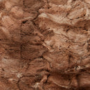 Pinzon Faux Fur Throw Blanket 63" x 87", Alpine Brown Alpine Brown 63" x 87"