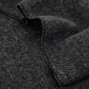 EverOne Wool Fire Retardant Blanket, Grey, 62" X 80"