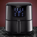 Devanti Air Fryer 7L LCD Fryers Oven Airfryer Kitchen Healthy Cooker Stainless Steel