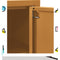 ArtissIn Buffet Sideboard Locker Metal Storage Cabinet - BASE Yellow