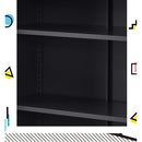 ArtissIn Buffet Sideboard Locker Metal Storage Cabinet - SWEETHEART Charcoal