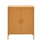 ArtissIn Sweetheart Metal Locker Storage Shelf Shoe Cabinet Buffet Sideboard Yellow