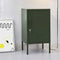 ArtissIn Metal Locker Storage Shelf Filing Cabinet Cupboard Bedside Table Green