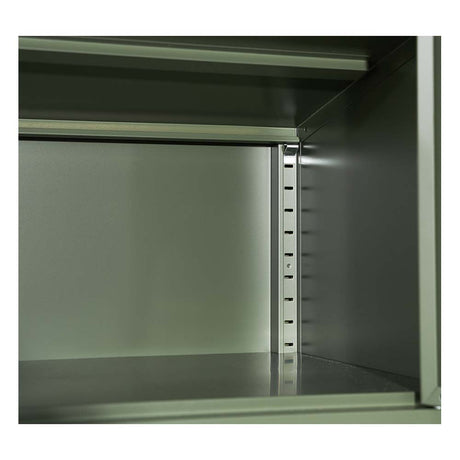 ArtissIn Double Storage Cabinet Shelf Organizer Bedroom Green