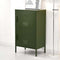 ArtissIn Base Metal Locker Storage Shelf Organizer Cabinet Buffet Sideboard Green