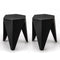 ArtissIn Set of 2 Puzzle Stool Plastic Stacking Stools Chair Outdoor Indoor Kitchen Dining