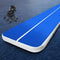 Everfit 6X2M Inflatable Air Track Mat 20CM Thick with Pump Tumbling Gymnastics Blue