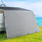 Caravan Privacy Screens Roll Out Awning 4.3X1.95M End Wall Side Sun Shade Screen