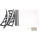 Instahut DIY Window Door Awning Shade 1 x 2m - Transparent