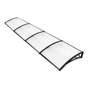 Instahut Window Door Awning Door Canopy Patio UV Sun Shield 1mx4m DIY