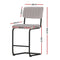 Artiss 2x Bar Stools Velvet Chairs