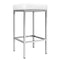 Artiss Set of 2 PU Leather Backless Bar Stools - White