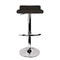 Artiss Set of 2 PU Leather Wave Style Bar Stools - Black