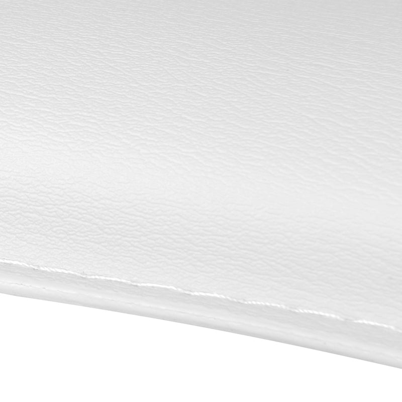 Artiss Set of 2 PU Leather Wave Style Bar Stools - White