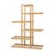 Artiss Bamboo Wooden Plant Stand Garden Planter Flower Pots Stand Shelf