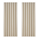 Artiss 2X Blockout Curtains Blackout Window Curtain Eyelet 240x230cm Beige