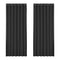 Artiss 2X Blockout Curtains Blackout Window Curtain Eyelet 240x230cm Black