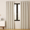 Artiss 2X Blockout Curtains Blackout Window Curtain Eyelet 300x230cm Beige