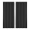 Artiss 2X Blockout Curtains Blackout Window Curtain Eyelet 300x230cm Black