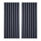 Artiss 2X Blockout Curtains Blackout Window Curtain Eyelet 300x230cm Charcoal