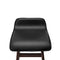 Artiss Set of 2 PU Leather and Wood Bar Stool - Black
