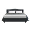 Artiss Pier Bed Frame Fabric - Charcoal Queen