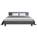 Artiss Neo Fabric Bed Frame - Grey King