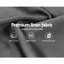 Artiss Neo Fabric Bed Frame - Grey King Single