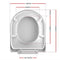 Cefito Soft-close Toilet Seat Cover U Shape Universal Fitting Bathroom Accessory