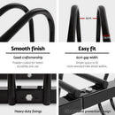 Weisshorn 4 Bike Stand Floor Bicycle Storage Black