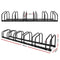 Weisshorn 6 Bike Stand Floor Bicycle Storage Black
