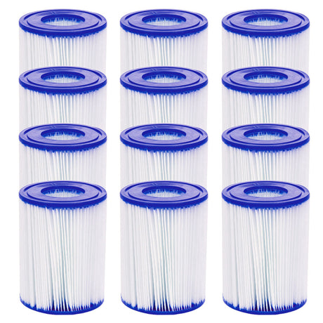 Bestway 12X Filter Cartridge For Above Ground Swimming Pool 800GPH Filter Pump