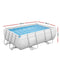 Bestway Above Ground Swimming Pool 2.82 x 1.96 m Power Metal Frame Filter Pump