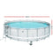 Bestway Round Frame Power Steel Above Ground Swimming Pool