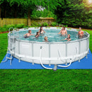 Bestway Round Frame Power Steel Above Ground Swimming Pool