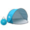 Weisshorn 3 Person Portable Pop Up Camping Tent - Blue