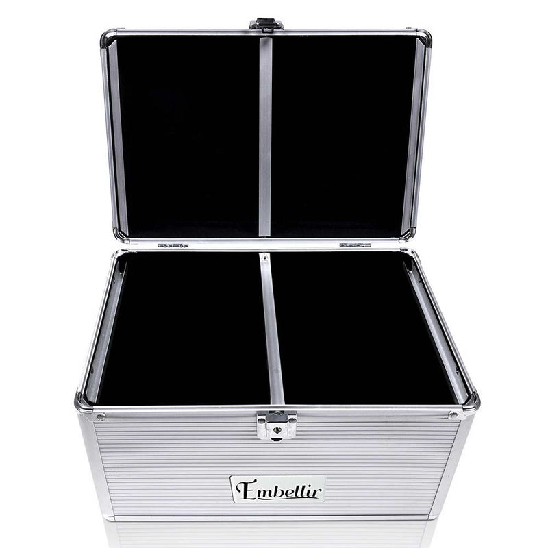 Embellir 240 Disc Aluminium Storage Box - Silver