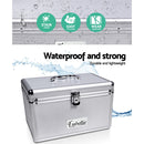 Embellir 240 Disc Aluminium Storage Box - Silver