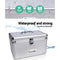 Embellir 240 Disc Aluminium Storage Box - Silver